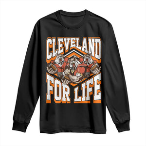 Cleveland For Life Long Sleeve Shirt CFBB Fan Gift TS12 Black Print Your Wear