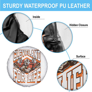 Cleveland For Life Spare Tire Cover CFBB Fan Gift TS12 Print Your Wear