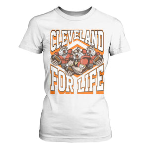Cleveland For Life T Shirt For Women CFBB Fan Gift TS12 White Print Your Wear