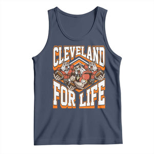 Cleveland For Life Tank Top CFBB Fan Gift TS12 Navy Print Your Wear