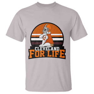 Funny Bulldog Game Day T Shirt Cleveland For Life TS12 Ice Gray Print Your Wear