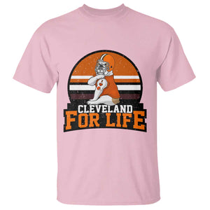 Funny Bulldog Game Day T Shirt Cleveland For Life TS12 Light Pink Print Your Wear
