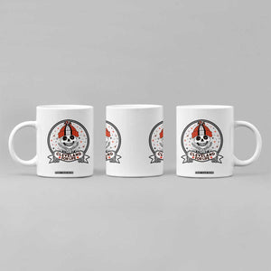 Funny Skeleton Dark Football Lover Coffee Mug Cleveland For Life TS12 Print Your Wear