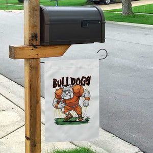 Funny Bulldog Playing Football Garden Flag Game Day Dog Lover TS12 Print Your Wear