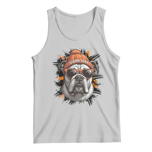 Bulldog Football Spirit Tank Top Game Day Dog Lover Gift TS12 Ash Print Your Wear