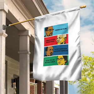 African American Leaders History Quote Gift Garden Flag TS12 Print Your Wear