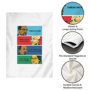 African American Leaders History Quote Gift Garden Flag TS12 Print Your Wear