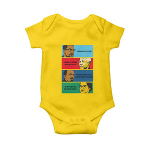 African American Leaders History Quote Gift Baby Onesie TS12 Daisy Print Your Wear