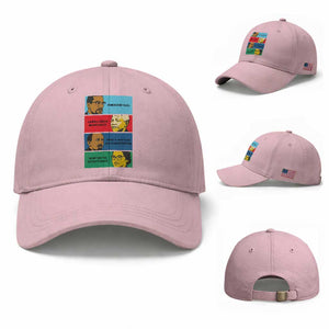 African American Leaders History Quote Gift Baseball Cap TS12 Baseball Cap Universal Fit Light Pink Print Your Wear