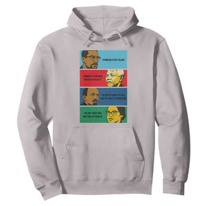 African American Leaders History Quote Gift Hoodie TS12 Ice Gray Print Your Wear