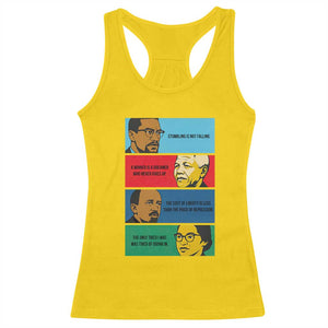African American Leaders History Quote Gift Racerback Tank Top TS12 Daisy Print Your Wear