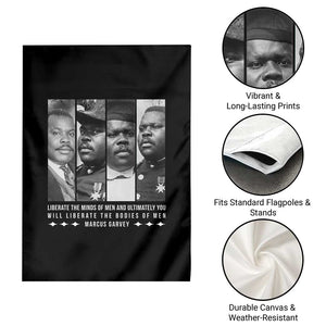 Marcus Garve Quote Garden Flag Liberate The Minds Of Men TS12 Print Your Wear