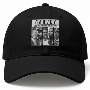 Marcus Garvey Quote Baseball Cap One God One Aim One Destiny TS12 Print Your Wear