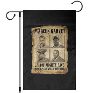Vintage Marcus Garvey Garden Flag Up You Mighty Race Quote TS12 Black Print Your Wear