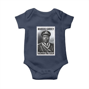 Marcus Garvey Baby Onesie Jamaican National Hero Legacy Gift TS12 Navy Print Your Wear