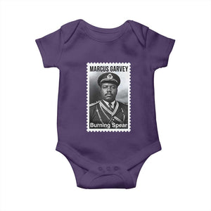 Marcus Garvey Baby Onesie Jamaican National Hero Legacy Gift TS12 Purple Print Your Wear