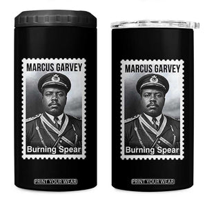 Marcus Garvey 4 in 1 Can Cooler Tumbler Jamaican National Hero Legacy Gift TS12 One Size: 16 oz Black Print Your Wear