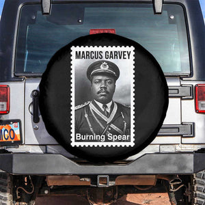 Marcus Garvey Spare Tire Cover Jamaican National Hero Legacy Gift TS12 No hole Black Print Your Wear