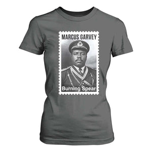 Marcus Garvey T Shirt For Women Jamaican National Hero Legacy Gift TS12 Dark Heather Print Your Wear