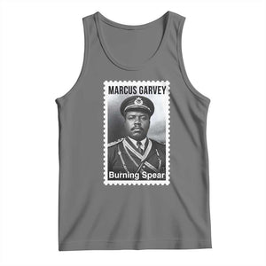 Marcus Garvey Tank Top Jamaican National Hero Legacy Gift TS12 Black Heather Print Your Wear