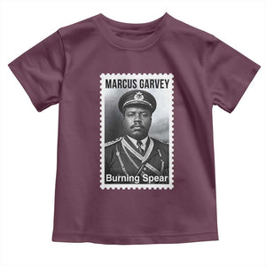 Marcus Garvey Toddler T Shirt Jamaican National Hero Legacy Gift TS12 Maroon Print Your Wear