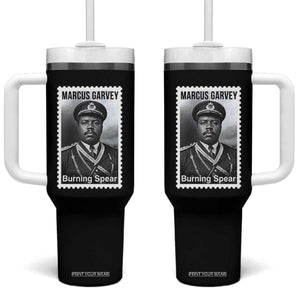 Marcus Garvey Tumbler With Handle Jamaican National Hero Legacy Gift TS12 One Size: 40 oz Black Print Your Wear