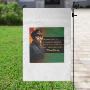 Marcus Garvey Pan African Flag Garden Flag A People Without Knowledge Of Their Past Quote TS12 Print Your Wear