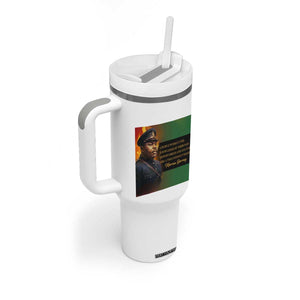 Marcus Garvey Pan African Flag Tumbler With Handle A People Without Knowledge Of Their Past Quote TS12 Print Your Wear