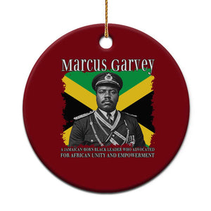 Marcus Garvey Jamaican National Hero Ceramic Ornament Pan Africanism History Gift TS12 1pc Red Print Your Wear