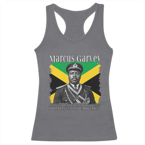 Marcus Garvey Jamaican National Hero Racerback Tank Top Pan Africanism History Gift TS12 Charcoal Print Your Wear