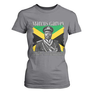 Marcus Garvey Jamaican National Hero T Shirt For Women Pan Africanism History Gift TS12 Charcoal Print Your Wear