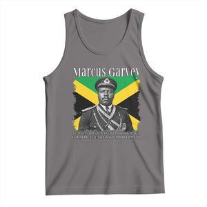 Marcus Garvey Jamaican National Hero Tank Top Pan Africanism History Gift TS12 Deep Heather Print Your Wear