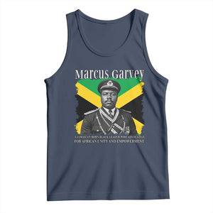Marcus Garvey Jamaican National Hero Tank Top Pan Africanism History Gift TS12 Navy Print Your Wear