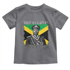 Marcus Garvey Jamaican National Hero Toddler T Shirt Pan Africanism History Gift TS12 Charcoal Print Your Wear