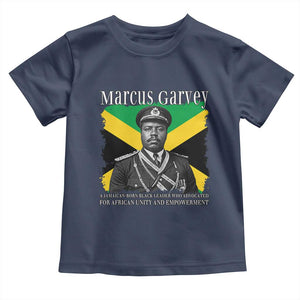 Marcus Garvey Jamaican National Hero Toddler T Shirt Pan Africanism History Gift TS12 Navy Print Your Wear