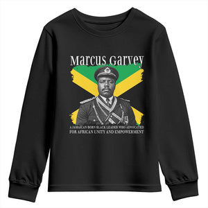 Marcus Garvey Jamaican National Hero Youth Sweatshirt Pan Africanism History Gift TS12 Black Print Your Wear