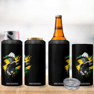 Marcus Garvey Jamaican National Hero 4 in 1 Can Cooler Tumbler African American Heritage TS12 Print Your Wear