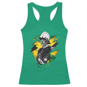 Marcus Garvey Jamaican National Hero Racerback Tank Top African American Heritage TS12 Irish Green Print Your Wear