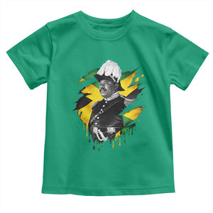 Marcus Garvey Jamaican National Hero Toddler T Shirt African American Heritage TS12 Irish Green Print Your Wear