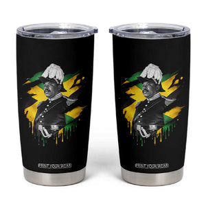 Marcus Garvey Jamaican National Hero Tumbler Cup African American Heritage TS12 Black Print Your Wear
