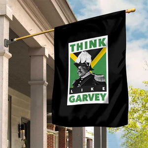 Pan Africanism Think Like Garvey Garden Flag Marcus Garvey Jamaica Flag TS12 Print Your Wear