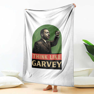 Think Like Garvey Throw Blanket Civil Rights Leader Gift TS12 Print Your Wear