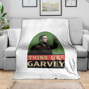 Think Like Garvey Throw Blanket Civil Rights Leader Gift TS12 Print Your Wear