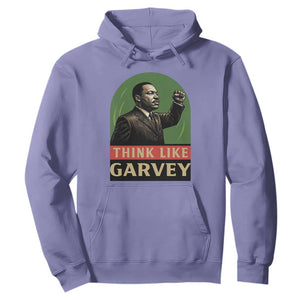 Think Like Garvey Hoodie Civil Rights Leader Gift TS12 Violet Print Your Wear