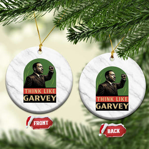 Think Like Garvey Ceramic Ornament Civil Rights Leader Gift TS12 1pc White Marble Print Your Wear
