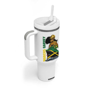 Marcus Garvey Jamaica Pride Tumbler With Handle One God One Aim One Destiny TS12 Print Your Wear