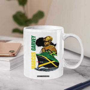 Marcus Garvey Jamaica Pride Coffee Mug One God One Aim One Destiny TS12 Print Your Wear