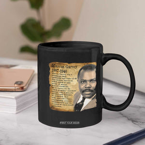 Marcus Garvey Coffee Mug Strong Black History Leader TS12 Print Your Wear