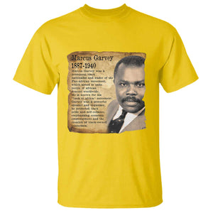 Marcus Garvey T Shirt Strong Black History Leader TS12 Daisy Print Your Wear