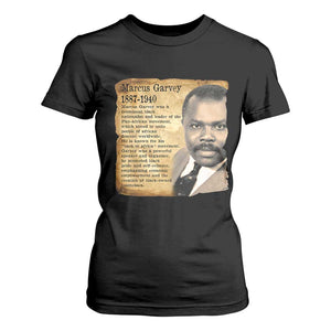 Marcus Garvey T Shirt For Women Strong Black History Leader TS12 Black Print Your Wear